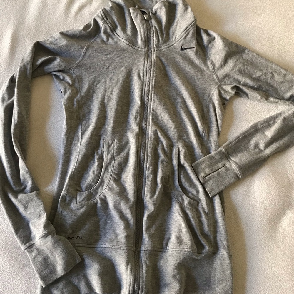Nike athletic zip up jacket